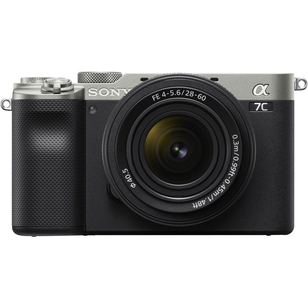 Sony Alpha a7C Mirrorless Digital Camera with 28-60mm Lens (Silver