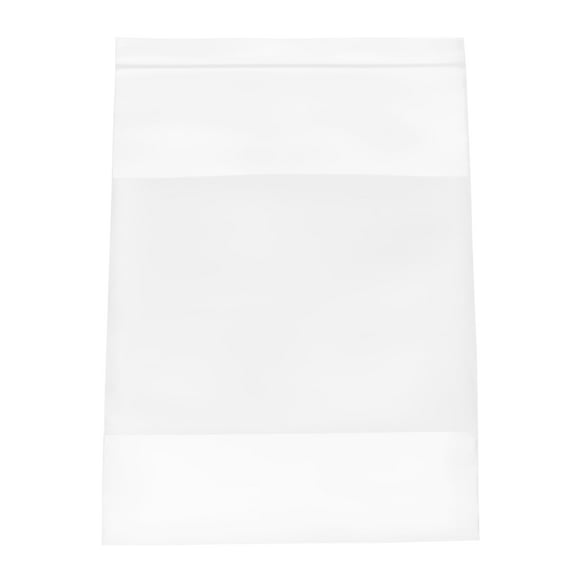 SSBM 9"x 12" 4 Mil Reclosable Bag Writeable White Block Water-Resistant 10000 Pcs