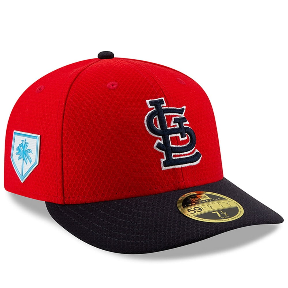St. Louis Cardinals New Era 2019 Spring Training Low Profile 59FIFTY Fitted Hat - Red/Navy ...