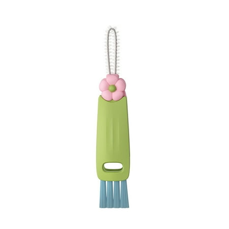 

JCWRYPS Kitchen Supplies Cup Lid Cleaning Brush 2024 Multifunctional Portable Cup Lid Cleaning Brush for Bottle Tight Spaces Cup (Green)