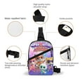 thumbnail image 3 of Super Kitties Crossbody Bag Chest Backpack Compact Foldable Shoulder Sling Bag Chest Bag For Travel, Hiking, 3 of 8