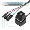 thumbnail image 6 of Computer Desktop Power Button Led Light Motherboard External Start Power, 6 of 15