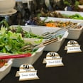 thumbnail image 3 of Big Dot of Happiness We Still Do - 50th Wedding Anniversary - Anniversary Party Tent Buffet Card - Table Setting Name Place Cards - Set of 24, 3 of 8