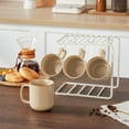 thumbnail image 6 of Malacasa Coffee Mugs Set of 4, 16oz Coffee Cup Set with Handle for Cocoa, Milk, Hot Chocolate, Tea, Water, Stoneware Cups for Kitchen, Microwave and Dishwasher Safe, 6 of 8