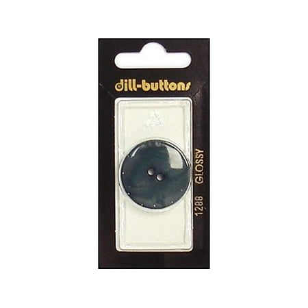 Burton Two Light - Dill Buttons 28mm 1pc 2 Hole Dark Green