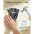 thumbnail image 6 of monTEK No Stud TV Wall Mount for 32–100" TVs – Heavy Duty Studless No Drill TV Mount Holds Up to 220 lb – Ultra Slim 0.9" Low Profile, Max VESA 1000x600mm – Fits Drywall, Concrete & Wood Studs, 6 of 10