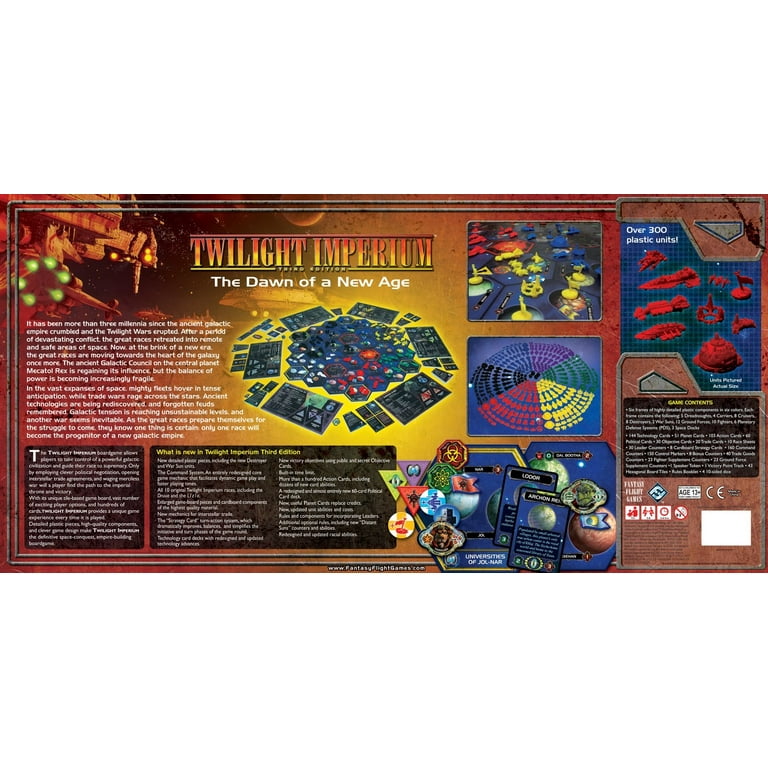 Twilight Imperium 4e Édition – Jeu De Stratégie Fantasy Flight Games – En Français