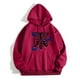 thumbnail image 2 of Sudadera Para Mujer Sudadera Con Capucha de Cuello Redondo Sudadera Con Estampado de Moda Camiseta de Manga Larga Suéter Suelto Top Odeerbi ODB172265, 2 of 4