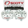 thumbnail image 3 of Sixity Auto 2 pc 1.5" 5x4.5 Wheel Spacers compatible with Mercury Comet Cougar 1/2-20tpi 1.25in Studs Lugs, 3 of 7