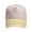 Yellow, variant on Gsakboxl Sun Hat Unisex Beige Crown Striped Brim Two Tone Trucker Hat Soft Light Cotton Adjustable Curved Bill Dad Hat UPF Sun Protection Cap For Summer Sports Outdoor Daily Wear
