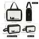 thumbnail image 3 of Estuches De Maquillaje Bolsa Cosmetiquera Set 3 Xtellar negro, 3 of 3