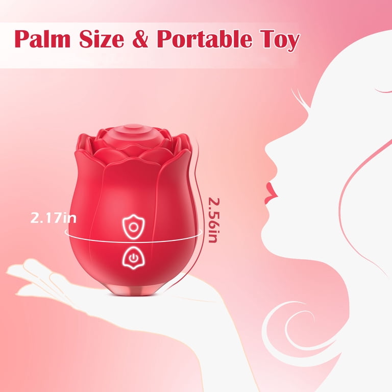Rose Sex Toys Stimulator for Women, KERERO Rose Toy with 9 Tapping Modes,  Waterproof Sex Toys for Women,Rechargeable Rose Toy Vibrator for Women Most  Pleasure - Walmart.com