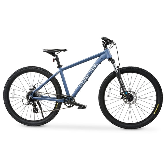 Ozark Trail 27.5" M.2 Ridge Mountain Bike, Medium Frame, Fits Riders 5'5" - 5'10", Blue, Adult, Unisex