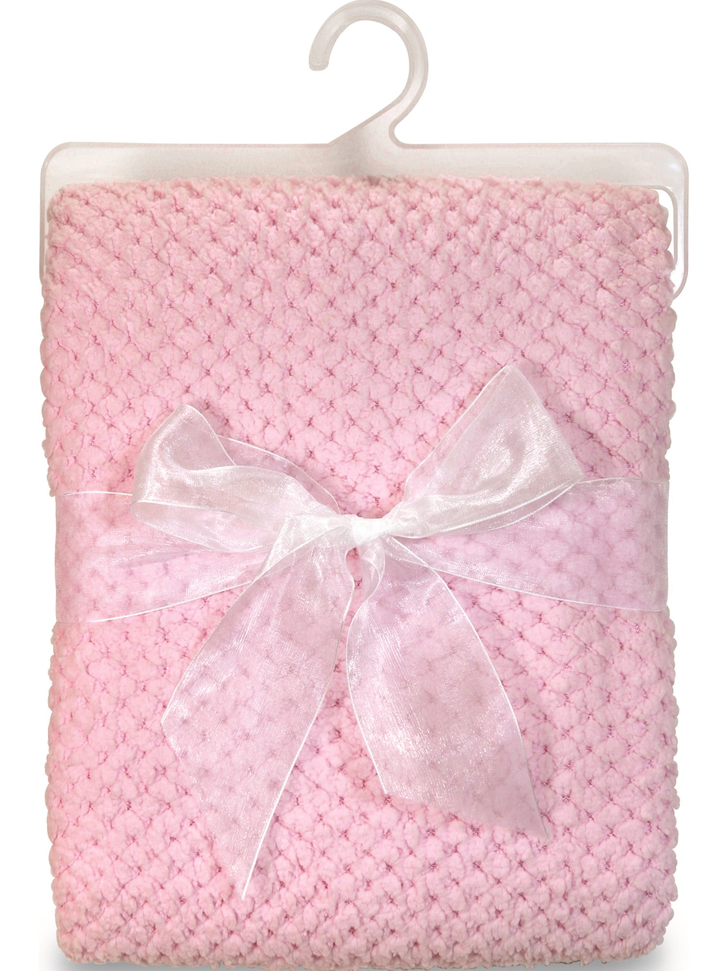 Pink Bumpy & Polar Fleece Baby Blanket Walmart Canada