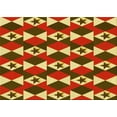 thumbnail image 1 of Ahgly Company Machine Washable Indoor Rectangle Transitional Metallic Gold Area Rugs, 2' x 4', 1 of 7