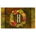 thumbnail image 1 of Toland Home Garden 800127 Fall Wreath Monogram H 18 x 30 Inch Decorative, Standard, Letter - H, 1 of 6