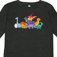 thumbnail image 4 of Inktastic Cute Dinosaurs Boys or Girls Long Sleeve Toddler T-Shirt, 4 of 5