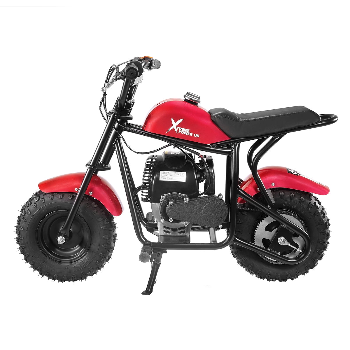 XtremepowerUS 40cc Off-Road Mini Dirt Bike, Ride-On for Kids, Red