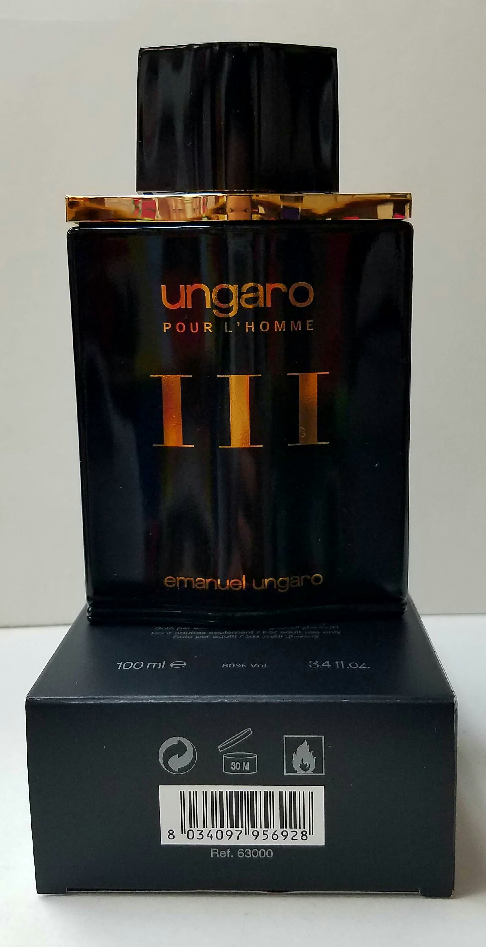 Ungaro III Men Emanuel Ungaro 3.4 oz EDT Sp - Walmart.com