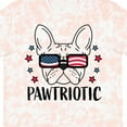 thumbnail image 4 of Inktastic Pawtriotic with French Bulldog in American Flag Sunglasses T-Shirt, 4 of 5