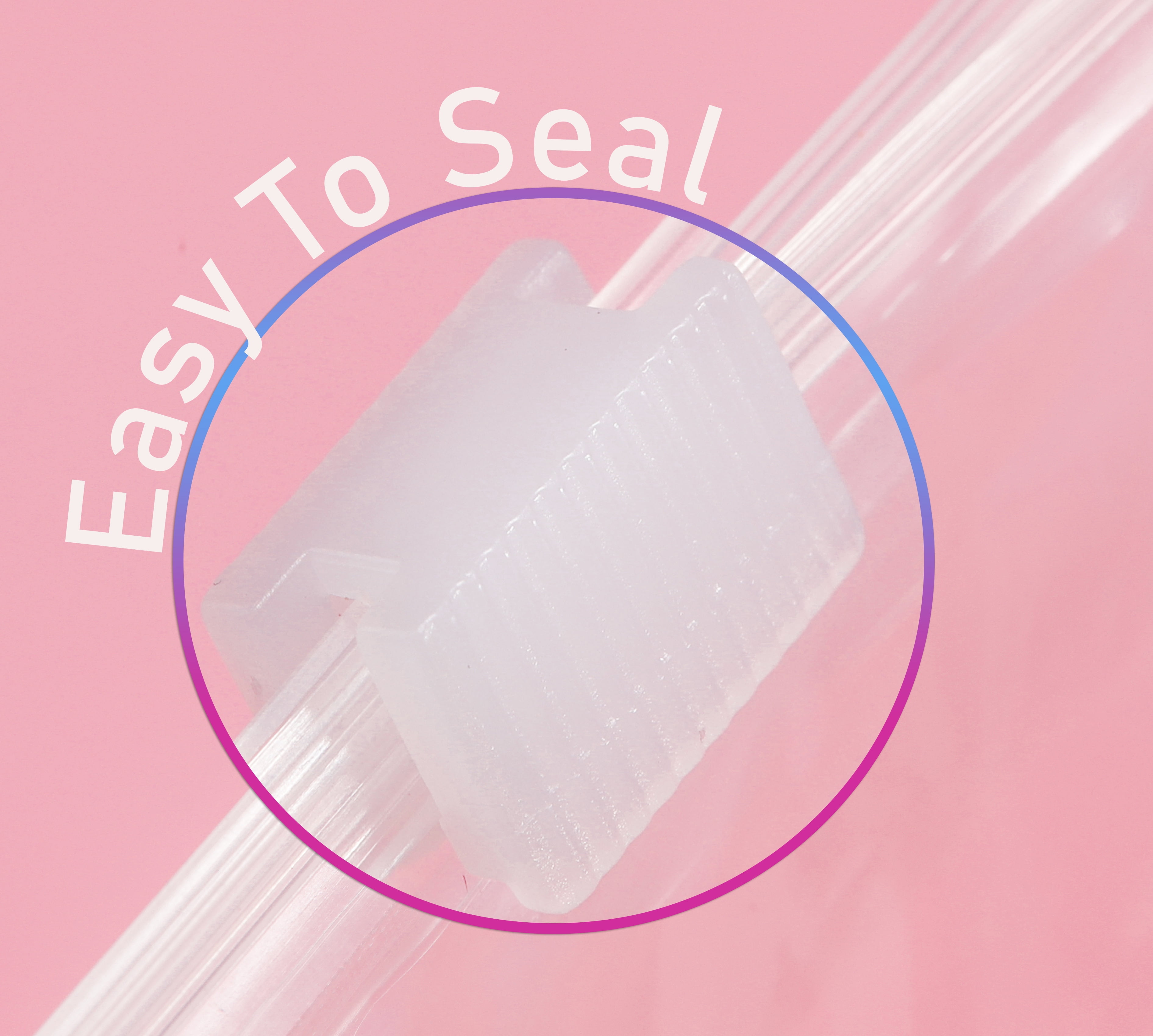 Bag Tek Pint Size Clear Plastic Slider Freezer Bag - Expandable Bottom,  Write-On Label, BPA-Free - 6 1/2 x 1 1/4 x 6 - 1000 count box