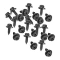 thumbnail image 3 of Autocparts Hex Head Screw Kit, 10-100PCS Phillips Bolt Retainer Fasteners for Mudguard, Liner, Under Cover, Wheel Arch, Automotive Panel Clips, Steel, Multi-Count Packs, 3 of 8