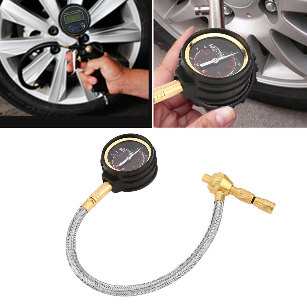 Rapid Tyre Deflator 4WD Car Trucks Tire Pressure Gauge With Gauge Valve
