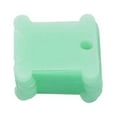 thumbnail image 1 of Patpan 100Pcs Embroidery Floss Craft Thread Bobbin Cross Stitch Plastic Storage Holder Sewing Needlecraft, 1 of 6