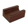 thumbnail image 2 of WeiLaiKeQi Sushi Display Holder Decorative Wooden Sushi Holder for Desk Kitchen Parties U shape dark wood, 2 of 9