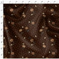 thumbnail image 4 of Soimoi Brown Fabric - By the Yard - 56 Inch Wide - Floral & Animal - Delicate Designs for Stylish Projects Graments Printed Fabric, 4 of 6