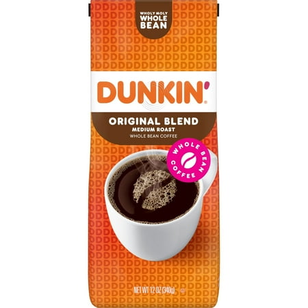 UPC 881334000511 product image for Dunkin’ Original Blend Whole Bean Coffee  Medium Roast  12 oz. Bag | upcitemdb.com