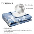 thumbnail image 5 of Sympathy Gifts, Mothers Day Birthday Gift for Friend, Inspirational &Compassion You are Awesome Throw Blankets Gifts for Men Sister Mom Grandma 50X 60(Blue), 5 of 6