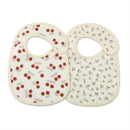 

Thin Baby Feeding Bibs with Multi-Pattern Baby Bibs for Girls & Boys Lightweight