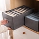 thumbnail image 2 of Organizador de armario de tela para dormitorio, pantalones, camiseta, cajones de bebé, cajas organizadoras, separador de ropa, organización de almacenamiento de armario Tan Jianjun unisex, 2 of 2