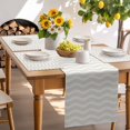 thumbnail image 6 of Placemats Set of 4, Cream Nautical Waves Place Mats Lines Stripes Tablemats Washable Placemat Table Decoration for Kitchen Table Dinner Party Home Decor Indoor Outdoor 13x19 Inch, 6 of 9