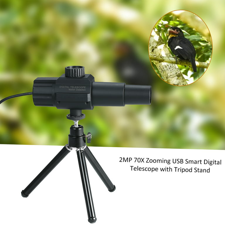 Wireless Telescope Camera 70x Zoom HD 2MP, Motion Detection WiFi Connection  Portable