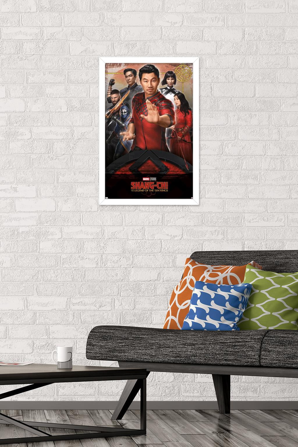 Marvel Shang-Chi and the Legend of the Ten Rings - Group Wall Poster, 14.725" x 22.375", Framed