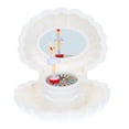 thumbnail image 1 of Weiweiguan 1pc Shell Modeling Musical Box Lovely Rotating Musical Box Girls Birthday Gift, 1 of 6
