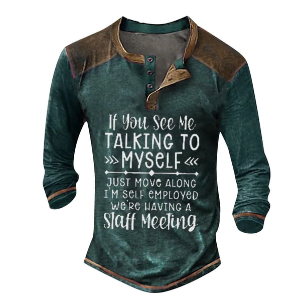 Men's Summer Long Sleeve Slim Fit Fashion Breathable Men's Blouse S