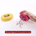 thumbnail image 5 of Uxcell Magnetic Pin Cushion with 100pcs Plastic Head Pins, Magnetic Pins Holder Pink, 5 of 6