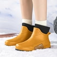 thumbnail image 2 of Fashion Rain Shoes Stylish Short Ankle Rubber Boots Versatile Couple Outdoor Footwear for Rainy Days, 2 of 9