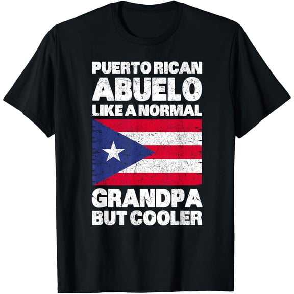 Playful Comfort Tee - Puerto Rican Grandpa Abuelo Puerto Rican Flag Puerto Rico T-Shirt