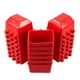 thumbnail image 5 of Plastico AF 50 Bebederos Comederos Cuadrados rojos Para Aves gallo perico loro, 5 of 5