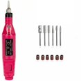 thumbnail image 1 of Professional Electric Nail Machine, Manicure Kit (15000 Rpm) Rose Red, 1 of 7
