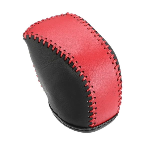 Unique Bargains Gear Shift Lever Cover Automotive Interior Gear Shift Knob Trim for Lexus NX 250 2022 2023 Black Red