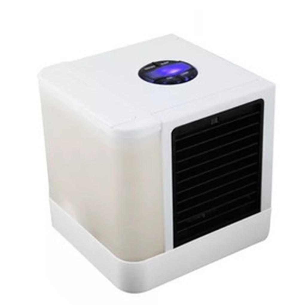 homeholiday Adjustable Desktop Air Conditioner LED Cooling Machine USB