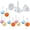 10 pcs |#7, variant on Silicone Lollipop Ice Cream Maker Molds,Ice Pop Molds Popsicle Maker, Colorful Diy Popsicle Maker For Summer Parties, Creative Sphere Popsicle Mold For Home (4pcs)