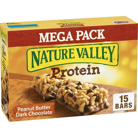 valley nature peanut butter chocolate dark protein chewy bars oz dialog displays option button additional opens zoom