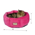 thumbnail image 4 of Armarkat C03CZH Cozy Pet Bed 15-Inch Diameter, Pink, 4 of 8