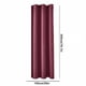 thumbnail image 3 of Par de Cortinas de 99 Cm de Ancho X 198 Cm de Largo, Elegantes y Apilables, para Dormitorio, con Agujeros Redondos., 3 of 6